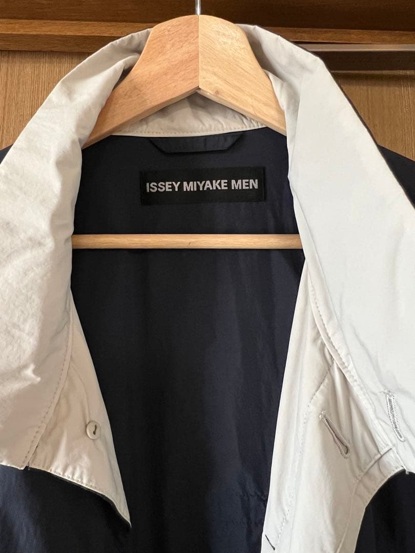 ISSEY MIYAKE MEN ナイロンロングコート