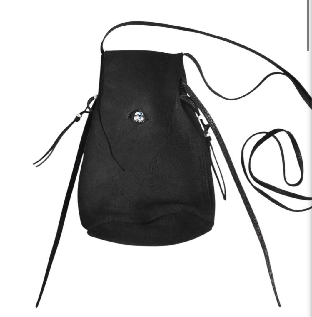 UNDERCOVER 25SS サードアイ　スエードショルダーバッグ　ポーチ