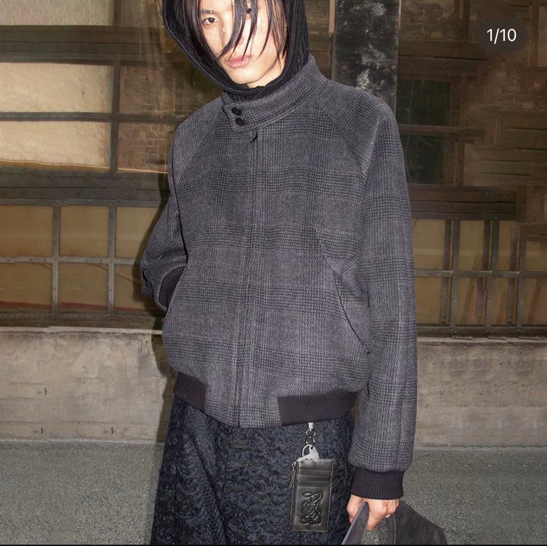 jcaesar_studio ウールハリントンジャケット