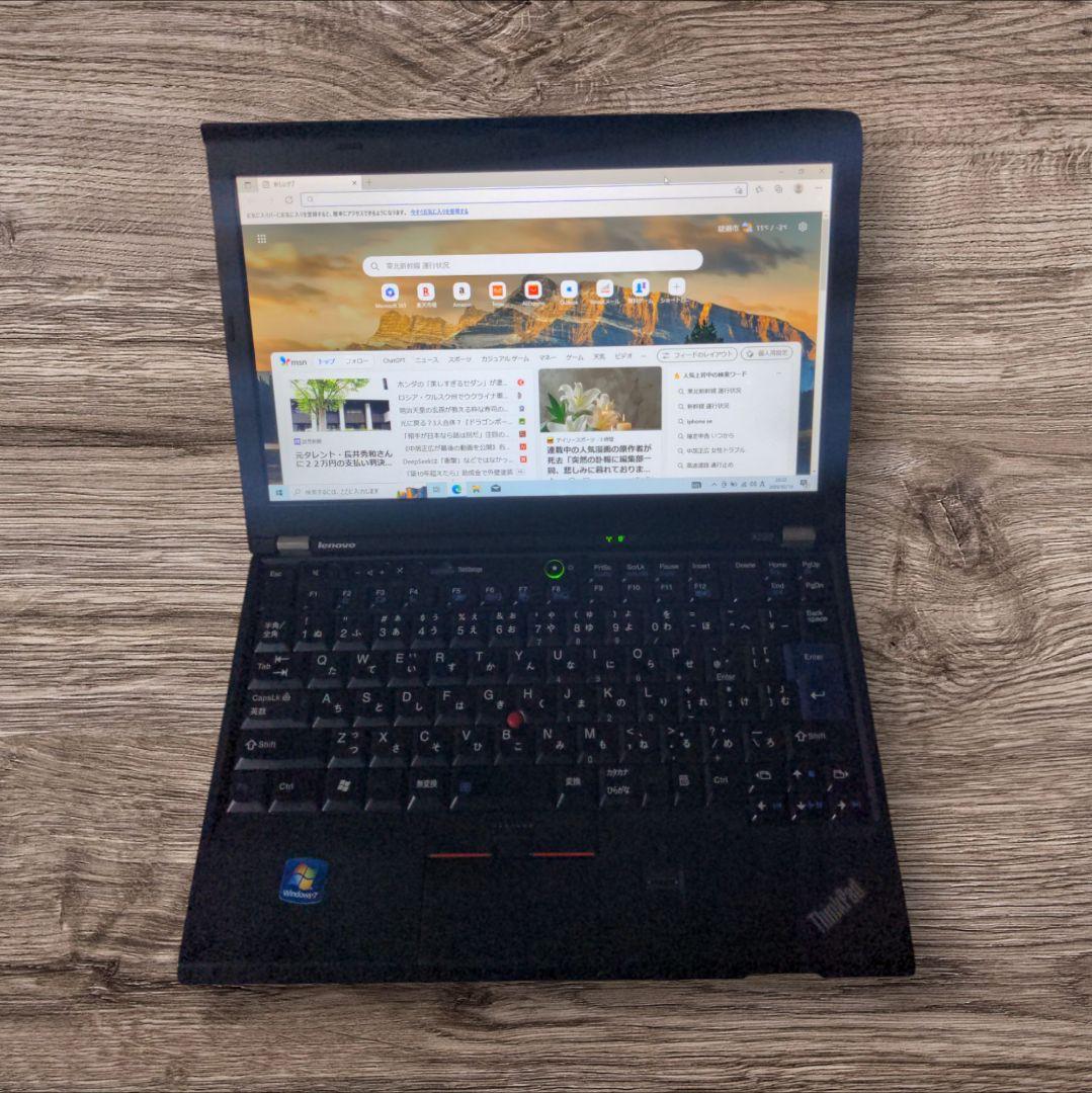 Windowsノート本体 LENOVO ThinkPad X220/SSD