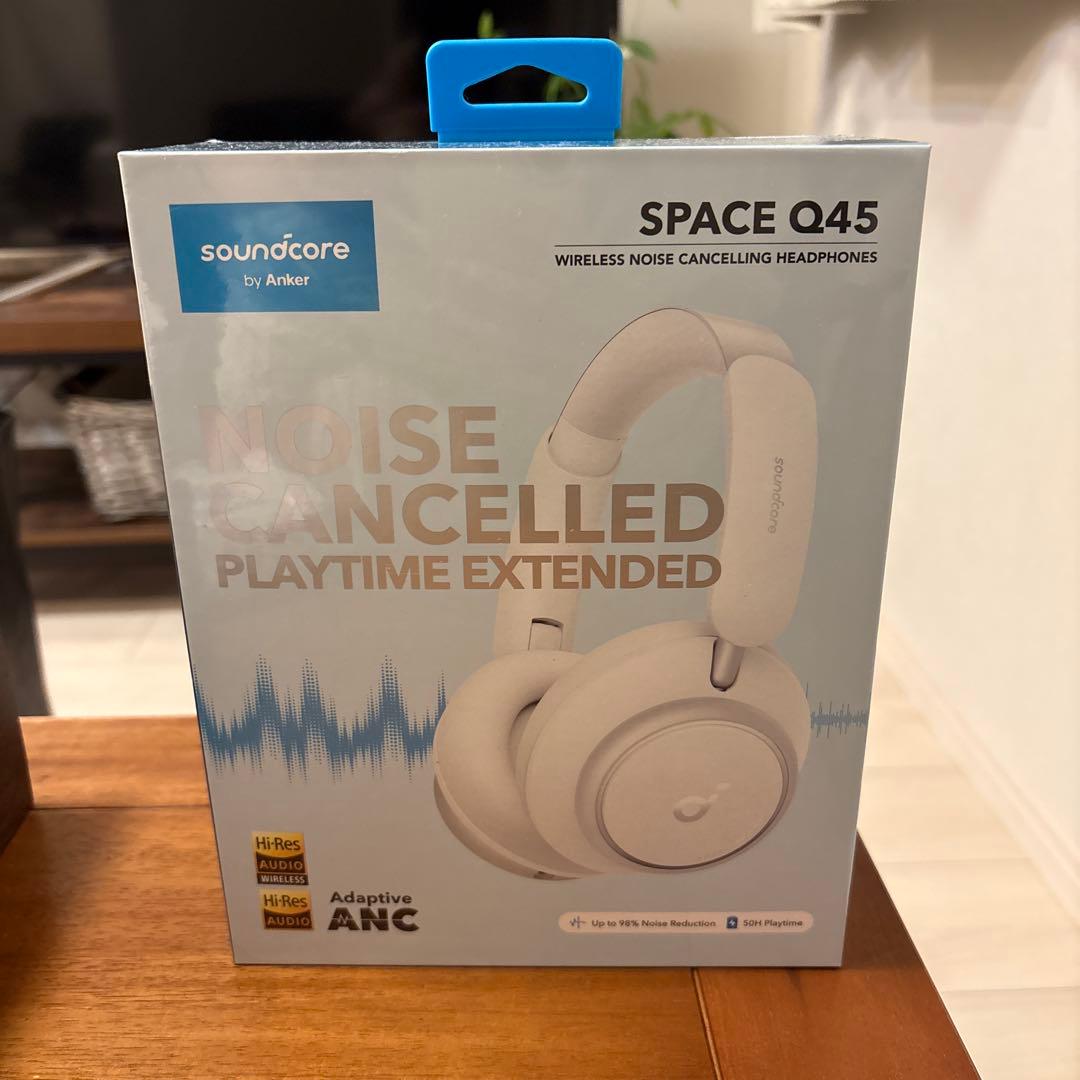 【新品未使用】Soundcore Space Q45 ワイヤレスヘッドフォン