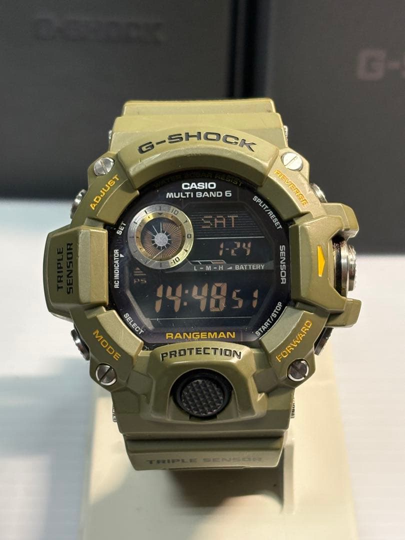 箱付・美品❗️CASIO・G-SHOCK・レンジマン・GW−9400・電波ソーラー