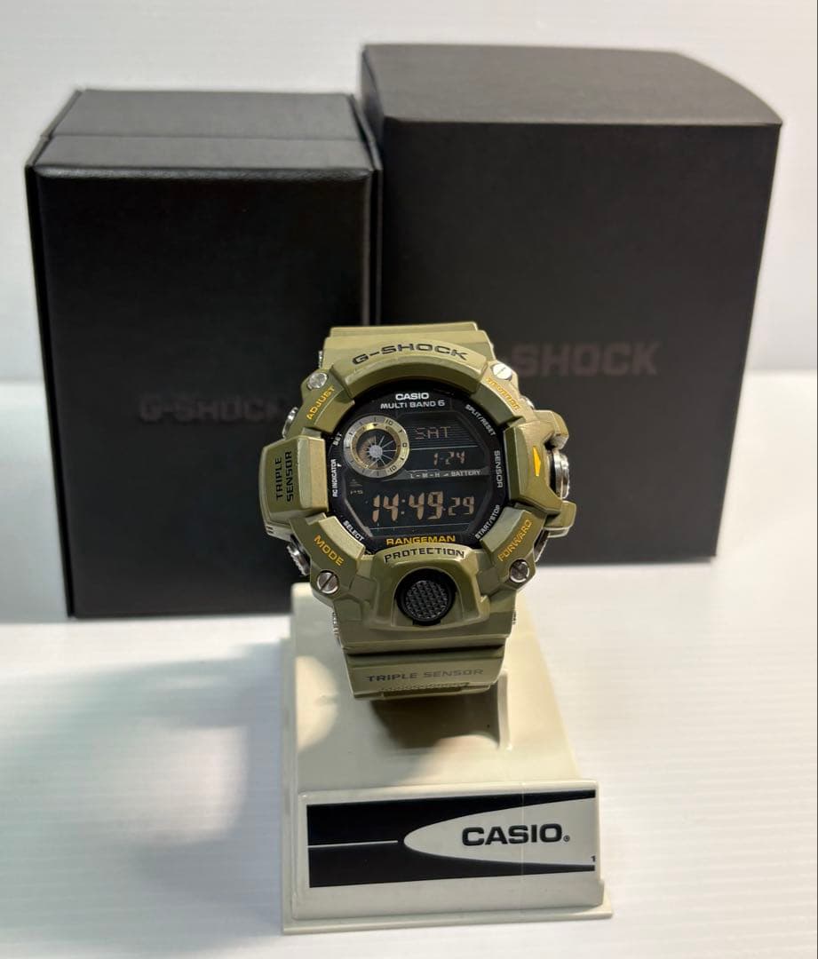 箱付・美品❗️CASIO・G-SHOCK・レンジマン・GW−9400・電波ソーラー