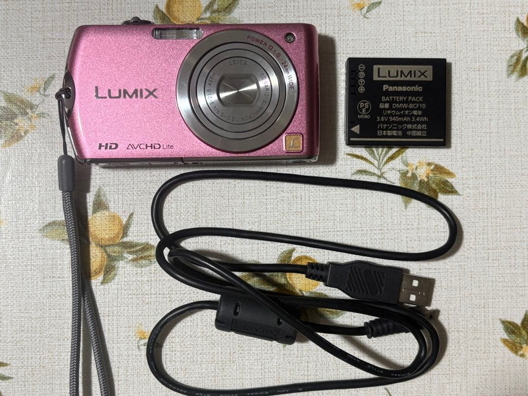 11/25まで　美品　Panasonic カメラ LUMIX DMC-FX70