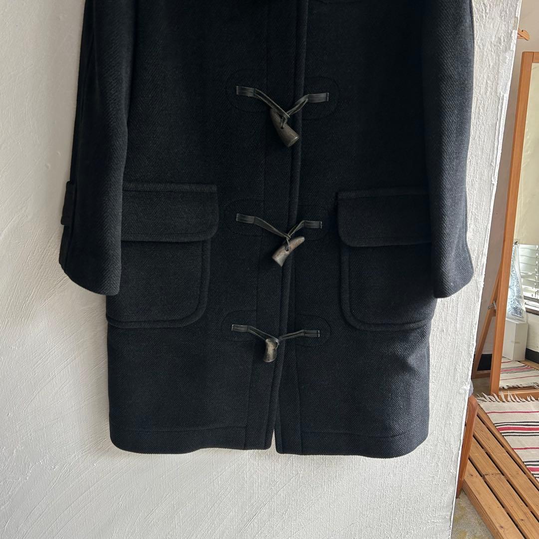 美品 イングランド製 OLD ENGLAND ヘリンボーン ダッフルコート