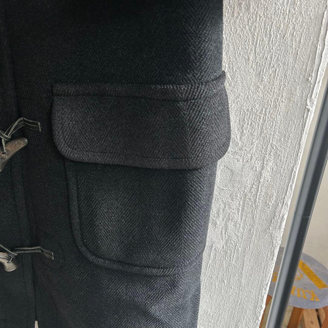 美品 イングランド製 OLD ENGLAND ヘリンボーン ダッフルコート