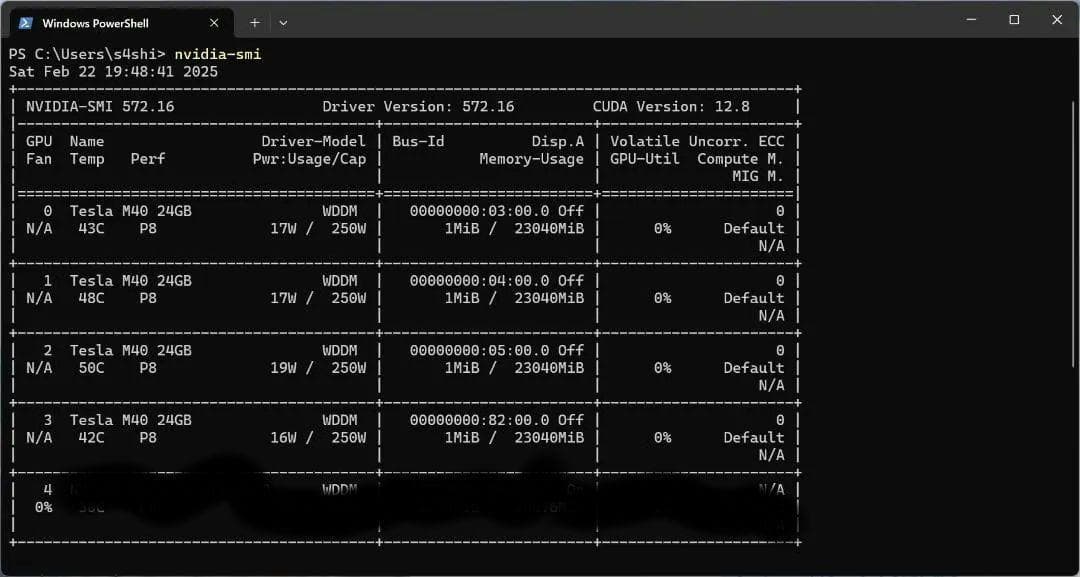 NVIDIA Tesla M40 24GB 1台 動作OK/CUDA/電源変換付