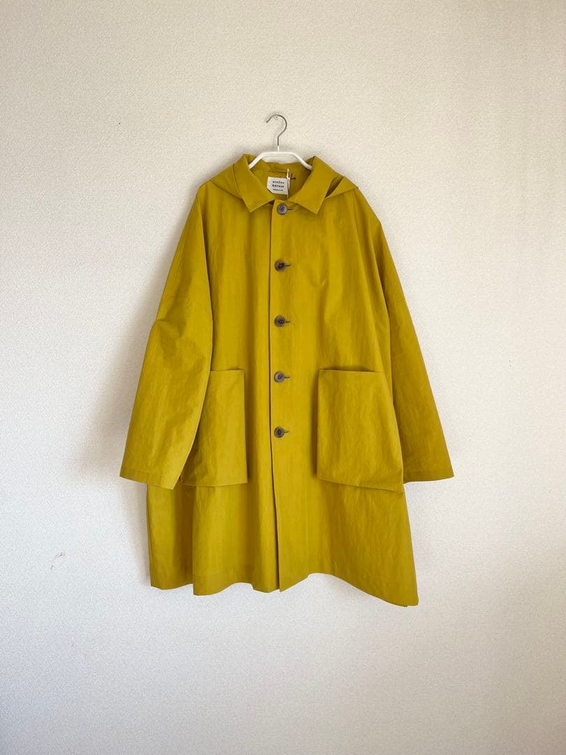 アトリエナルセ コットンナイロンタフタフーデットコート