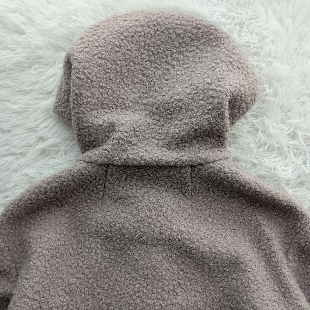 現行 Theory Dawson Faux ダッフルコート ミドル丈 グレー S