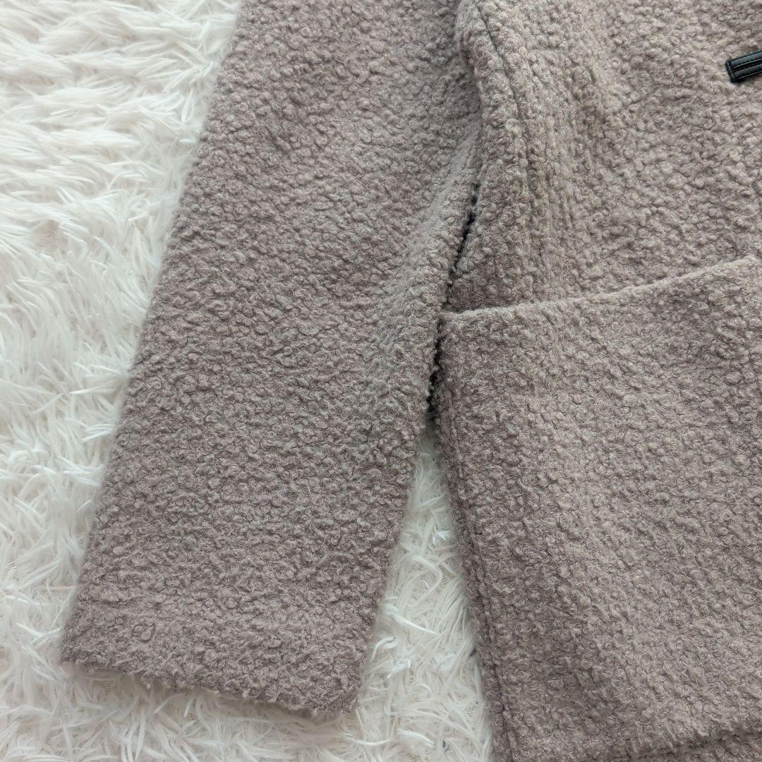 現行 Theory Dawson Faux ダッフルコート ミドル丈 グレー S