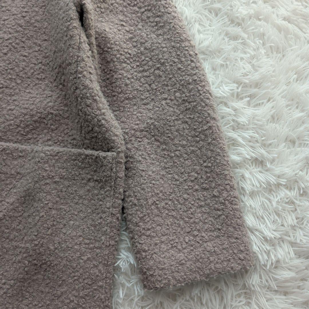 現行 Theory Dawson Faux ダッフルコート ミドル丈 グレー S