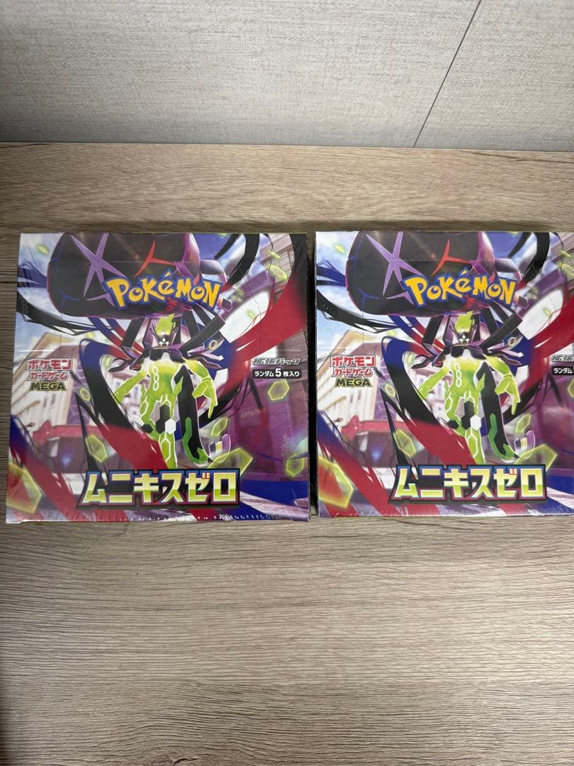 ポケカ　ムニキスゼロ 2BOX シュリンク付