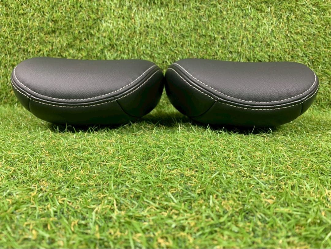 【新車外し】ハイエース 4〜7型 ダークプライム 純正 ヘッドレスト 2個セット