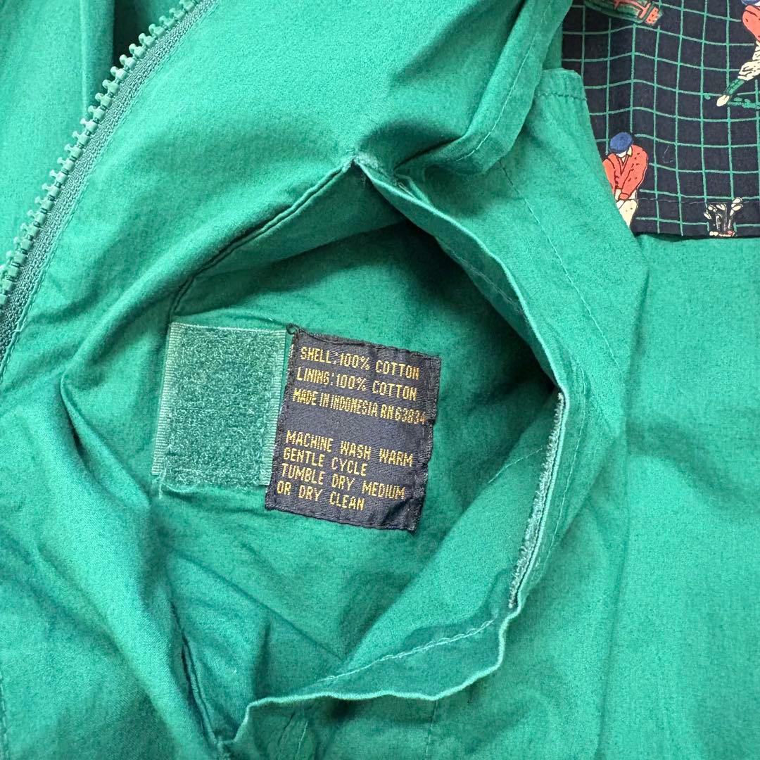 90sブルックスブラザーズ スイングトップ 裏地柄