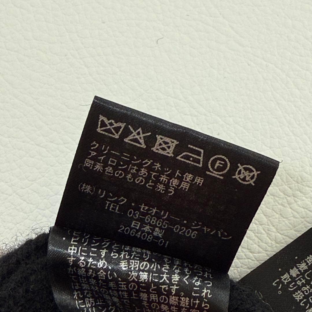 セオリー　タートルネック　リブニット　プルオーバー　カシミヤ混