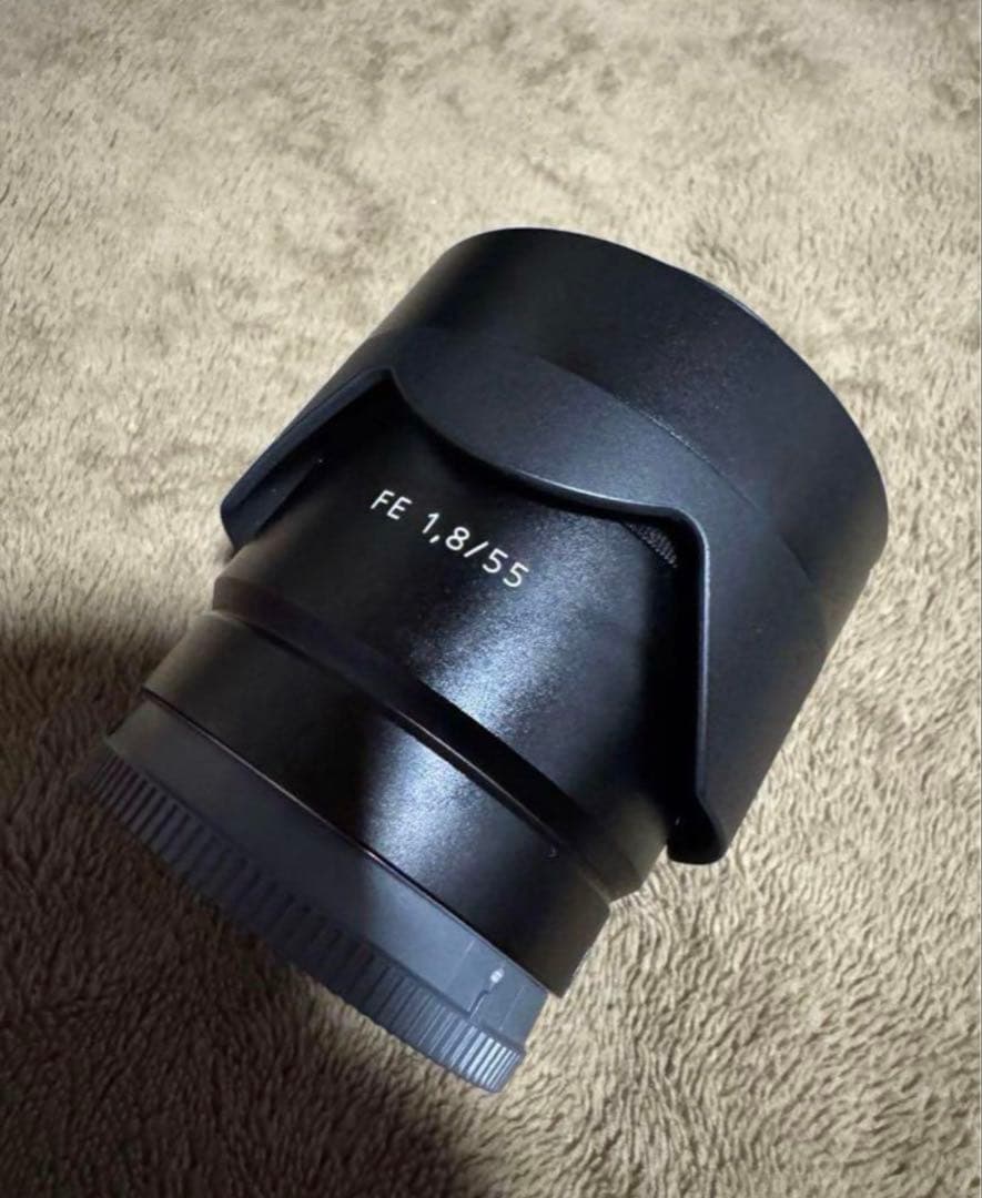 SONY Eマウント Sonnar FE 55mm F1.8 +フィルター