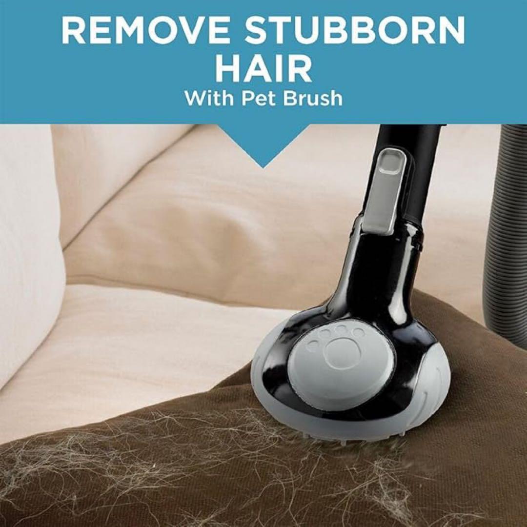 コードレス掃除機 BLACK+DECKER 水洗OK　ペットブラシ付き