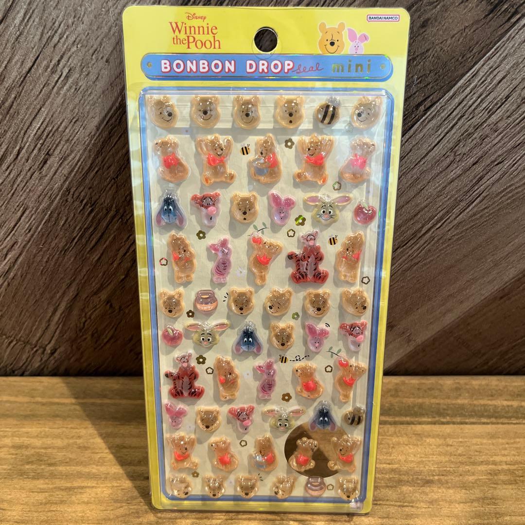 【国内正規品】ディズニー ボンボンドロップシールmini 6枚セット