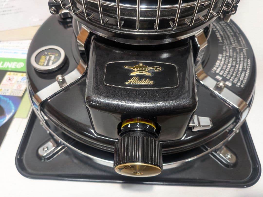 未使用☆アラジン(Aladdin)石油ストーブ ブルーフレーム BF3912-K