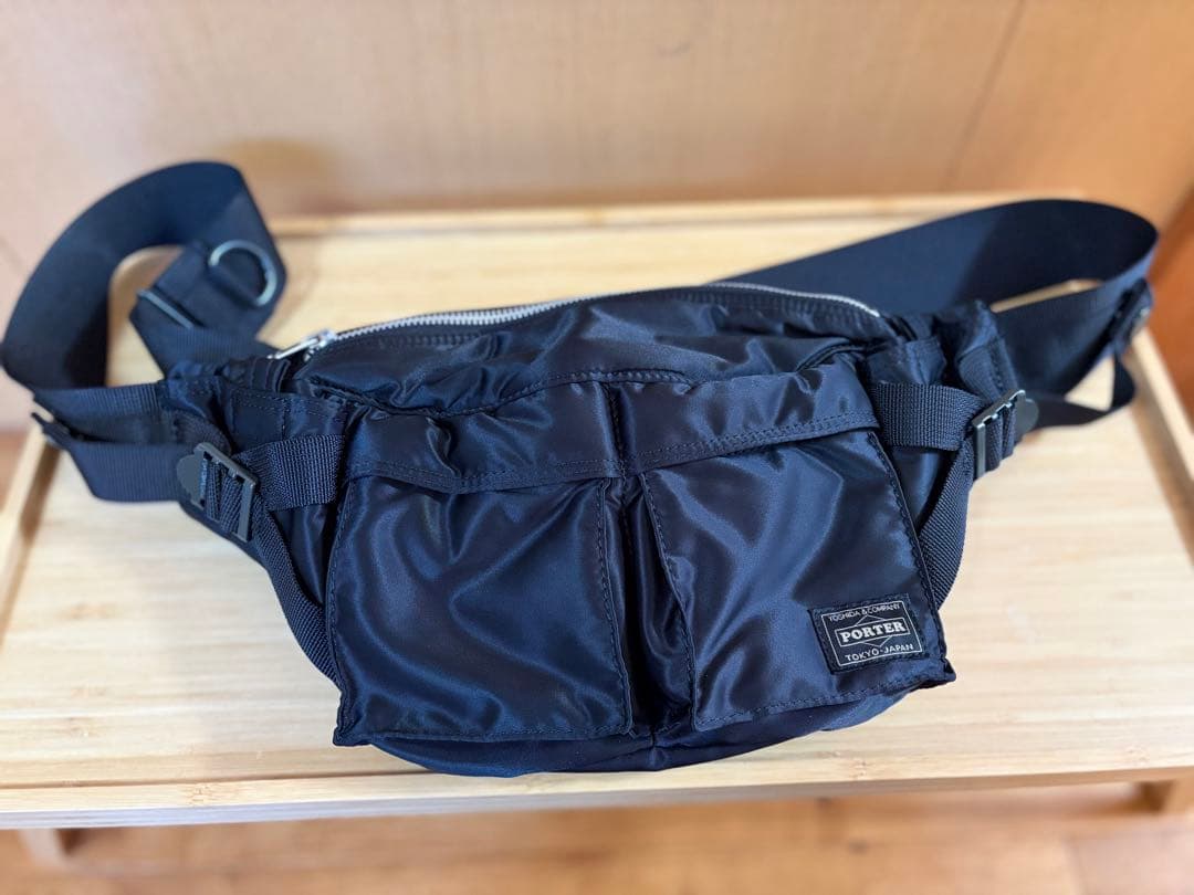 PORTER ポーター TANKER タンカー ファニーパック　ブラック