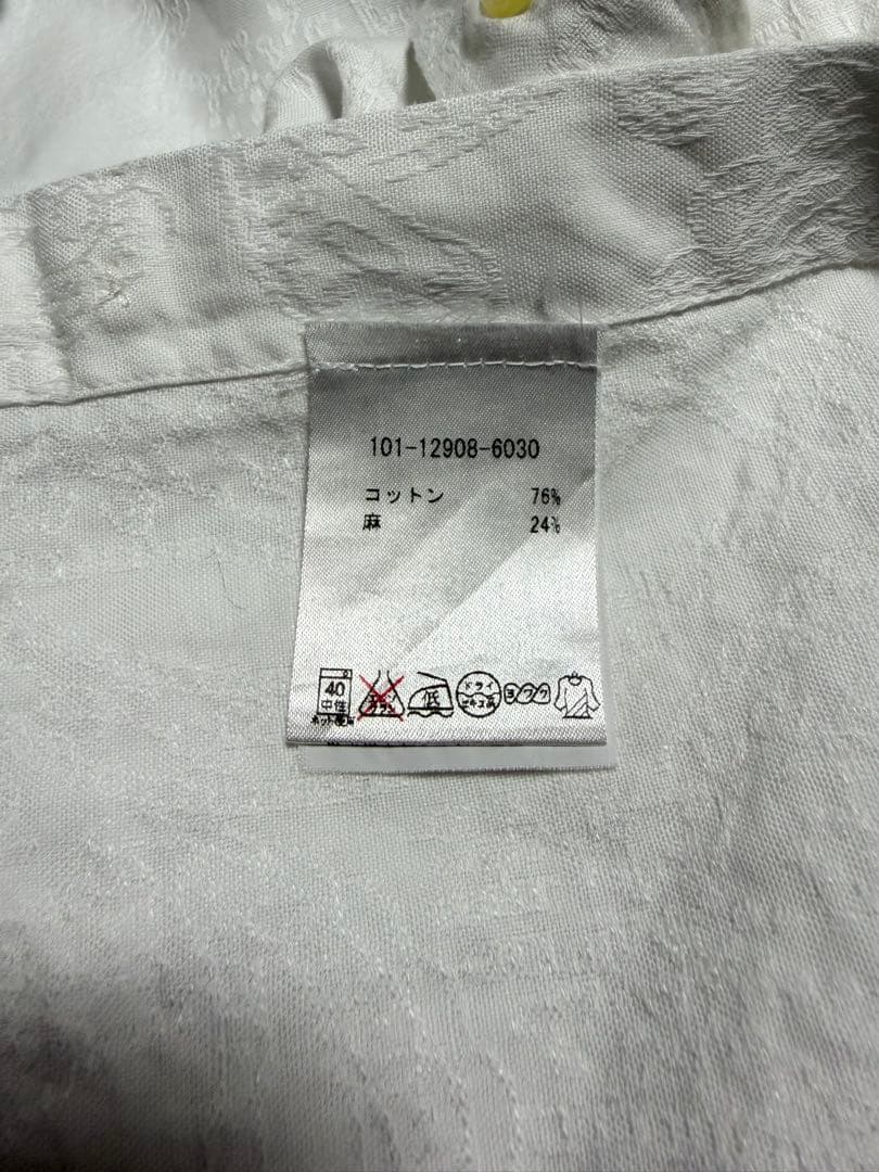 ETRO エトロ　ドレスシャツ イタリア製 刺繍 ペイズリー　ジャガード　41