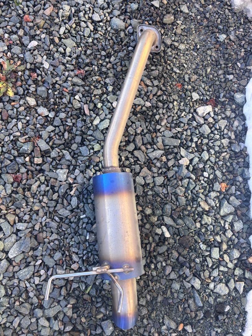 J's RACING SUS304マフラー ge8 フィット