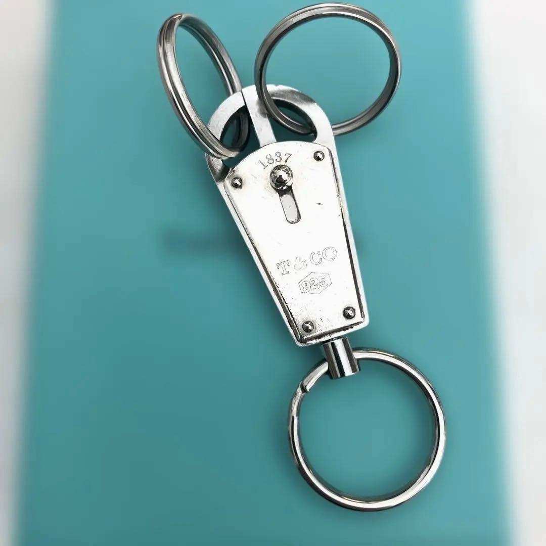 研磨済みTIFFANY & Co. ティファニー バレットキーリング SV925