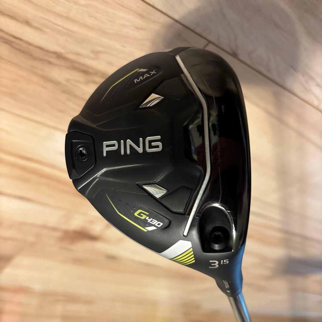 PING（ピン）G430 フェアウェイウッド 15度　スプーン（3W）