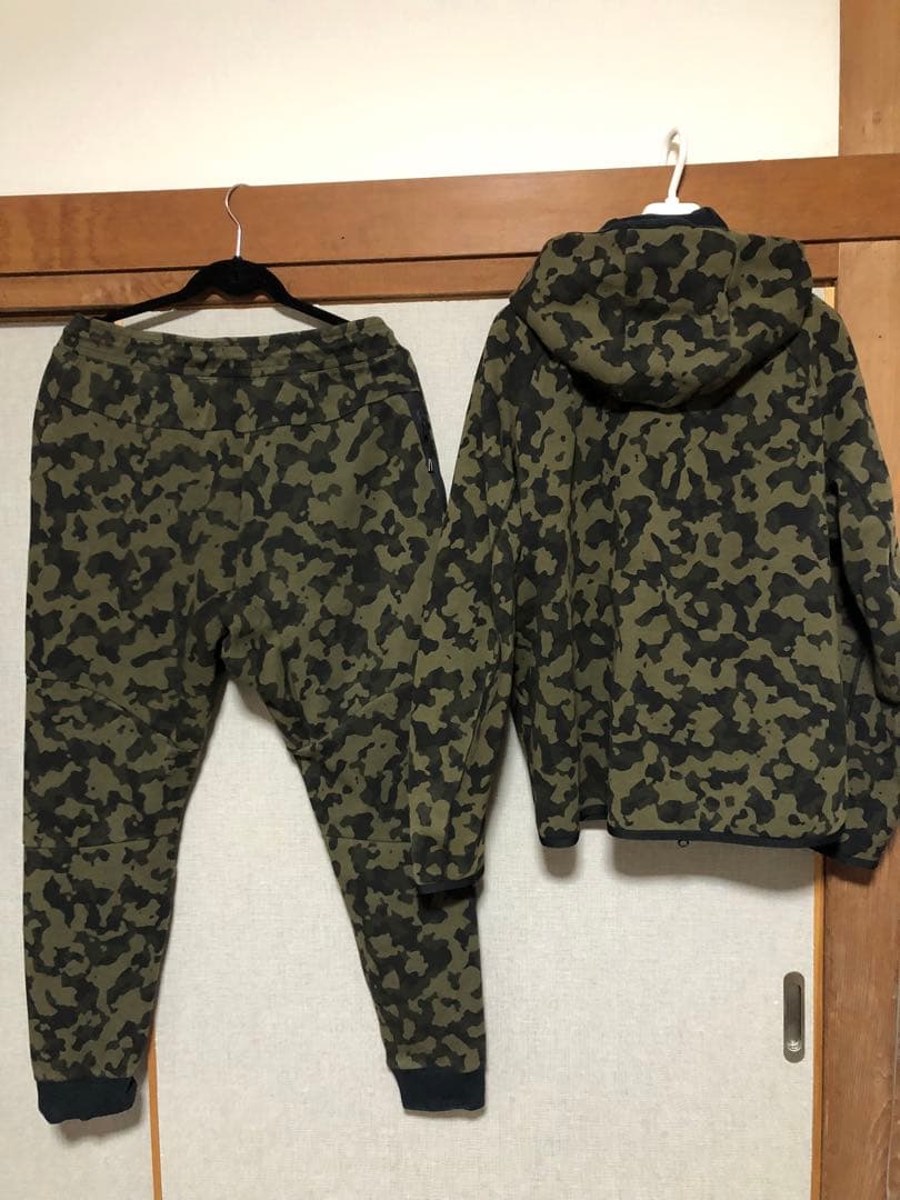 NIKE テックフリース　希少カモフラXL美品