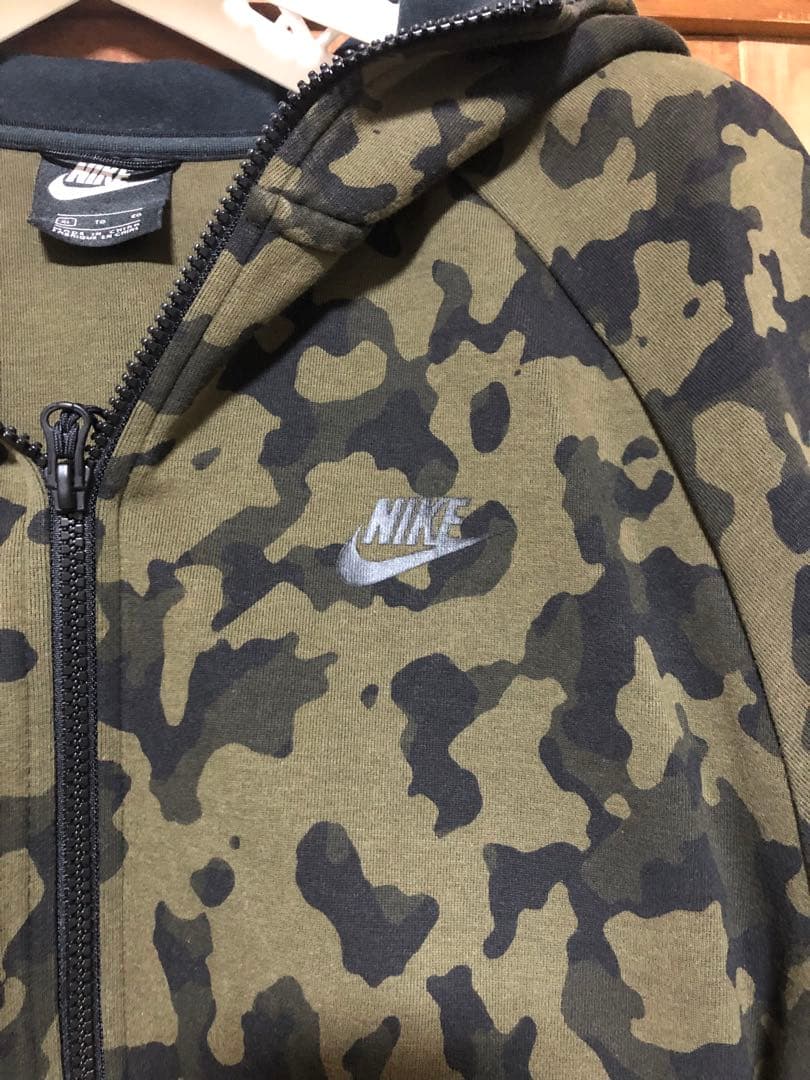 NIKE テックフリース　希少カモフラXL美品