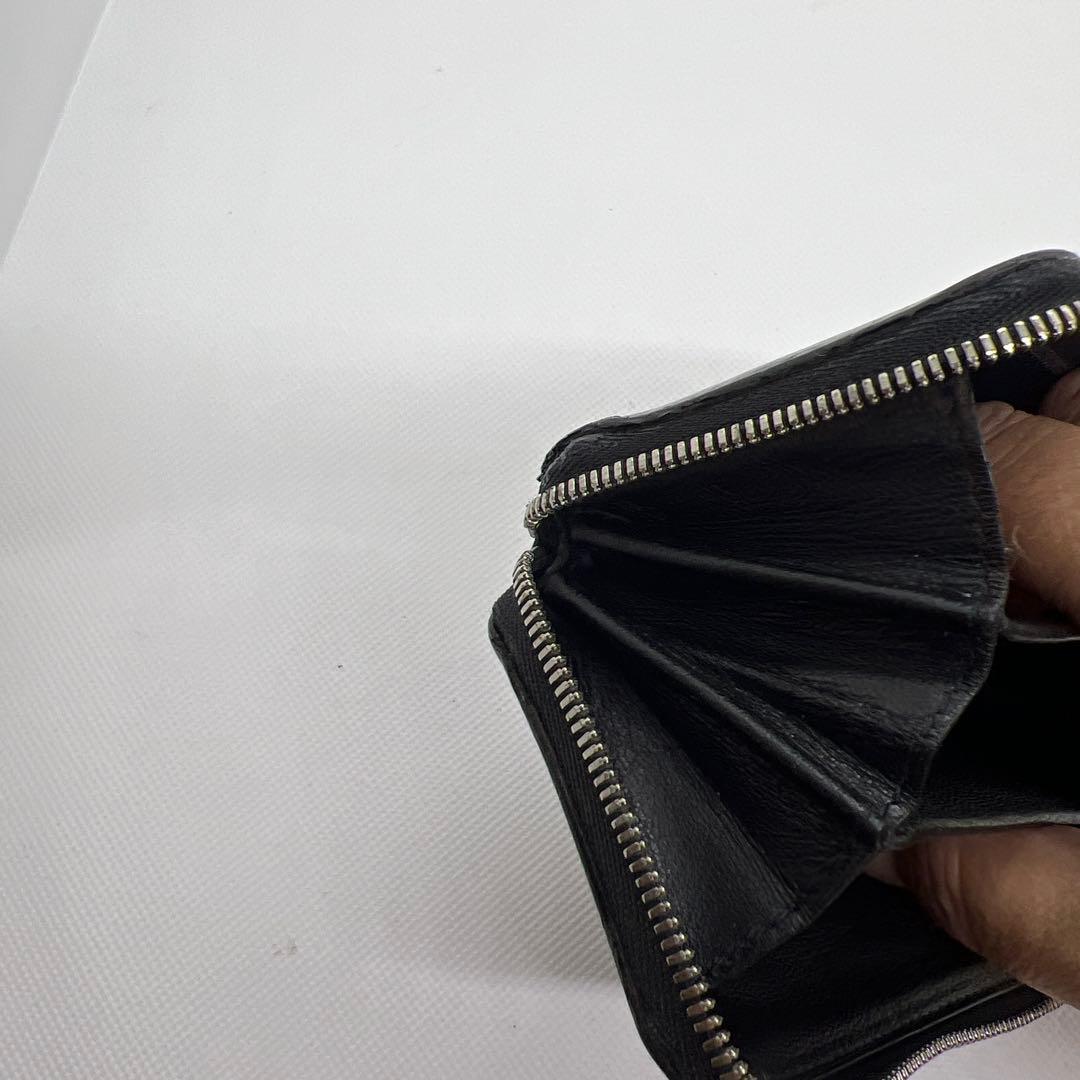 ★BALENCIAGA ブラックレザー 、カードケース