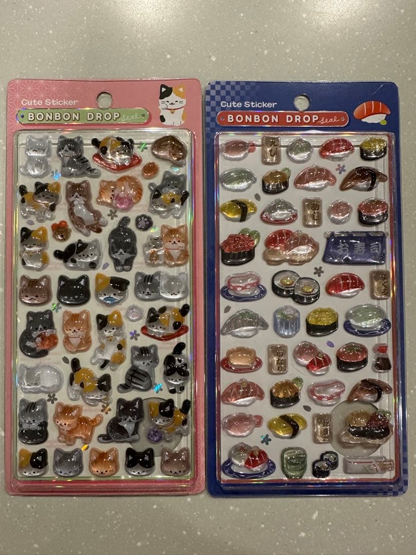 【正規品】ボンボンドロップシール　和柄　新作　9枚セット