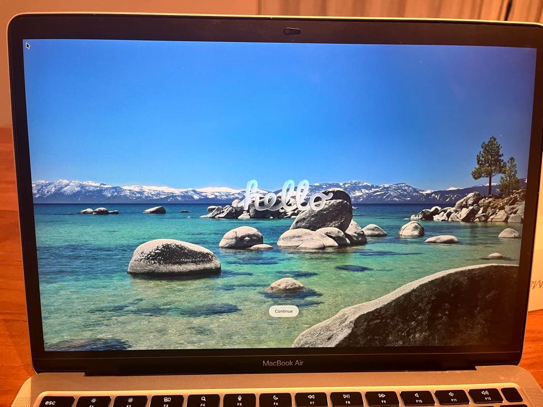 【超美品】MacBook air シルバー　16gb/256gb A2337