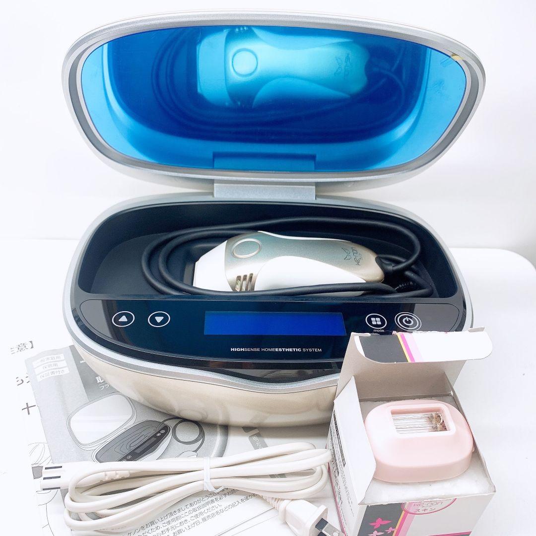 《ほぼ未使用⭐️眉毛脱毛器付き》 ケノン ver 7.2 カートリッジ２つ付き