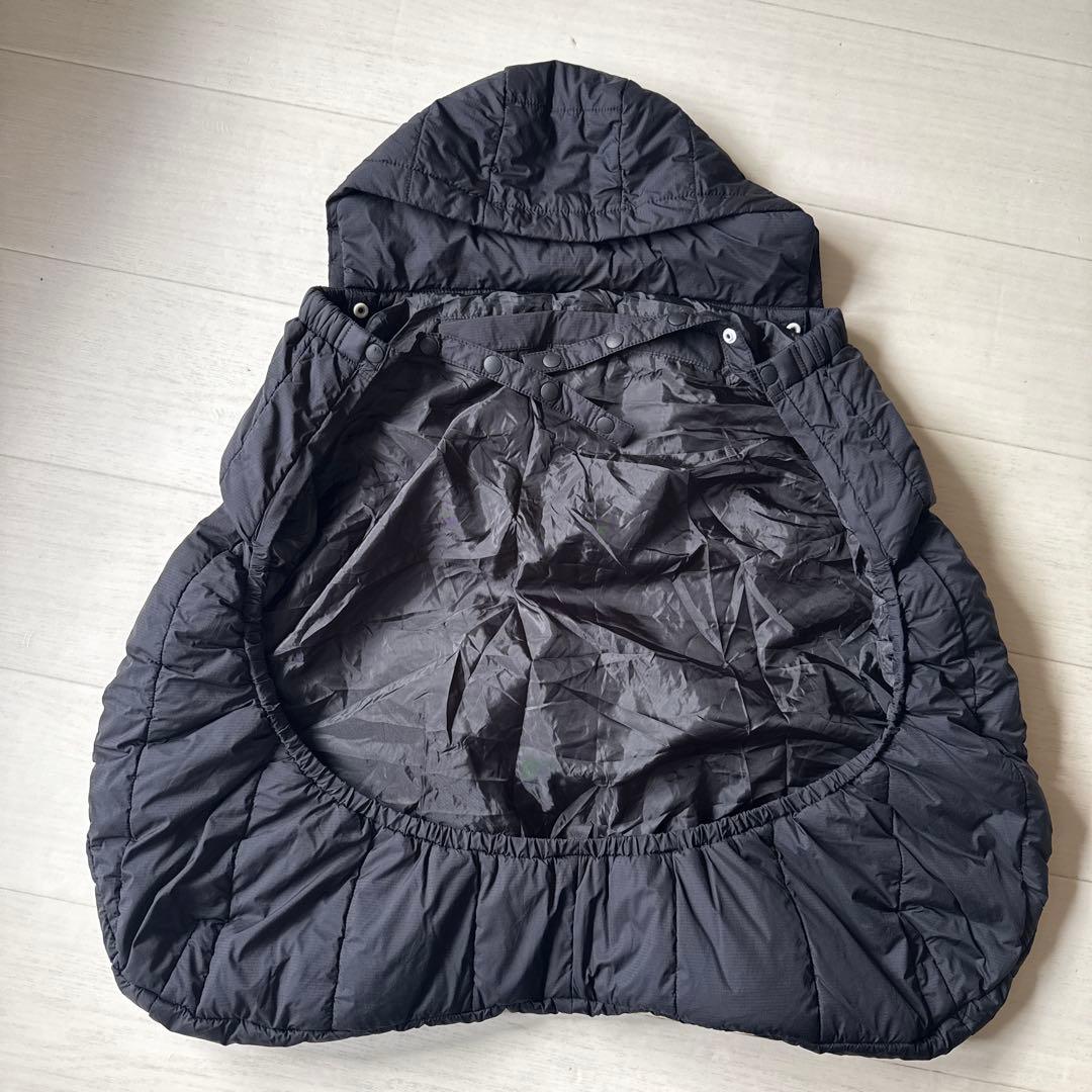 THE NORTH FACE フード付きダウンベスト ブラック