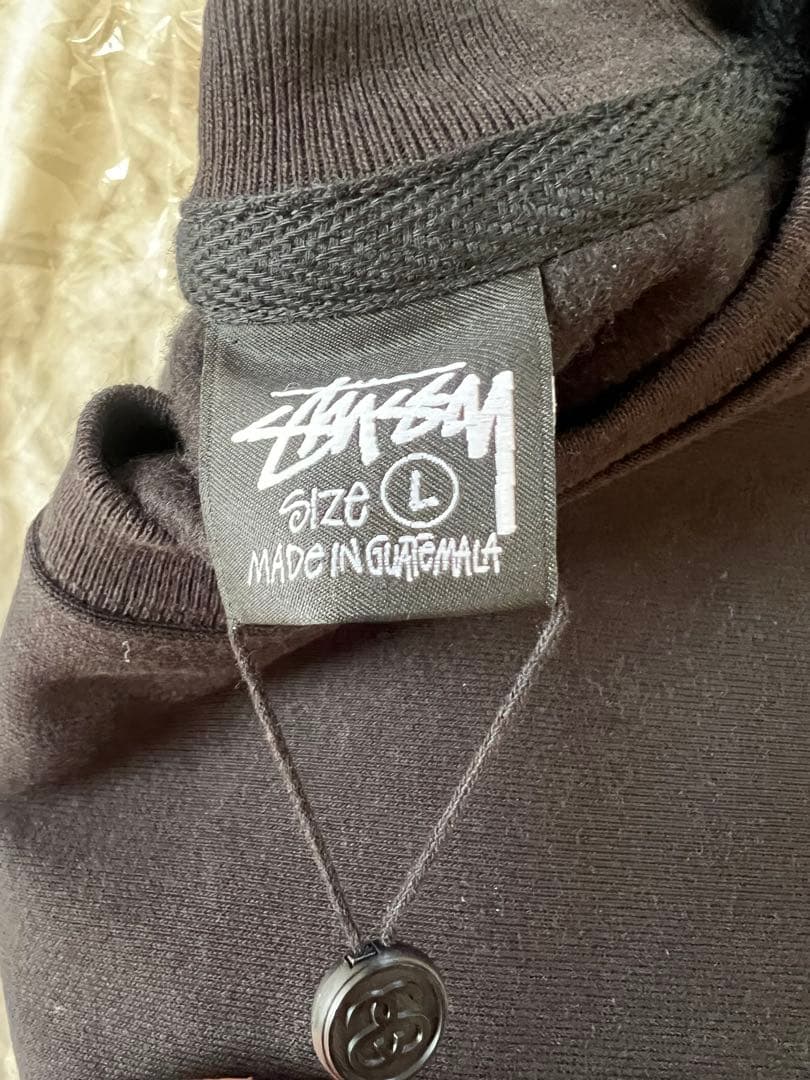 Stüssy ブラック スウェットシャツ