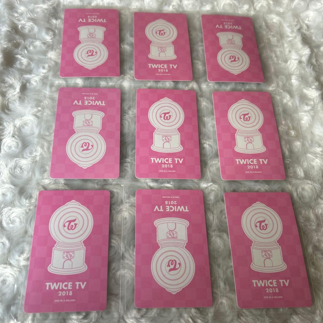 TWICE TV 2018 トレカ モモ コンプリートセット twicetv