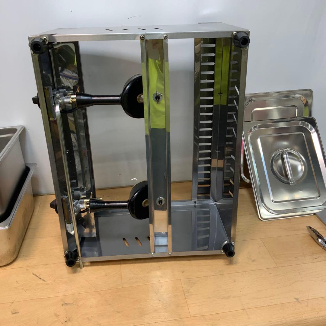 【LPガス用】　2口卓上フライヤー