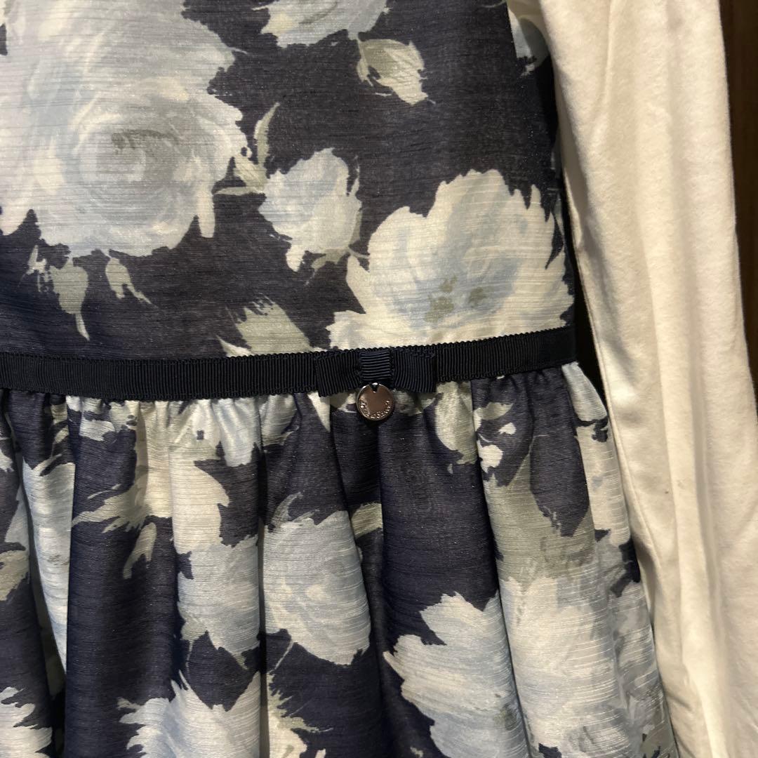 u*7様 タルティーヌエショコラ　ブラウス、花柄ワンピース、ジャケットのセット