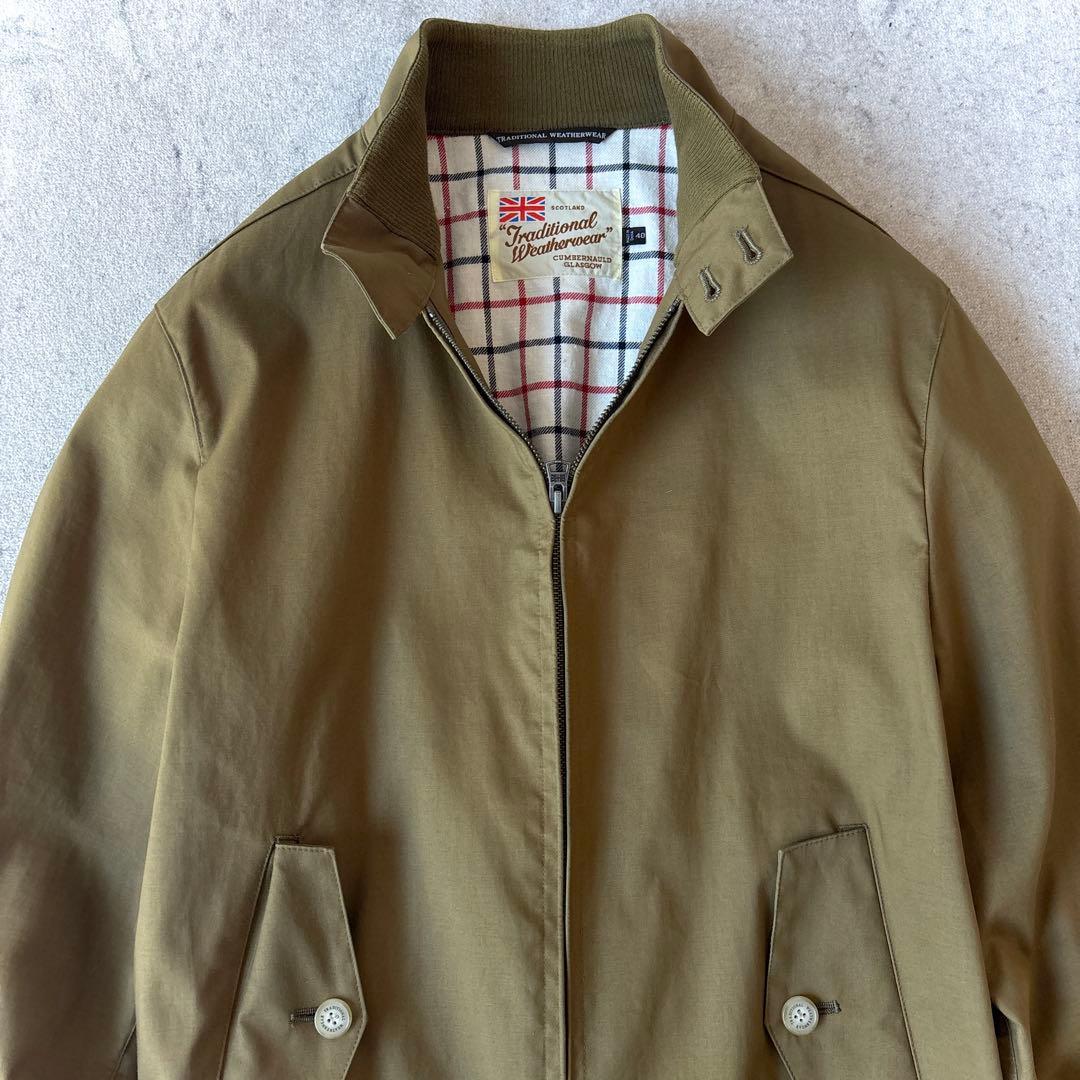 美品 トラディショナルウェザーウェア Lスウィングトップ ハリントンジャケット_