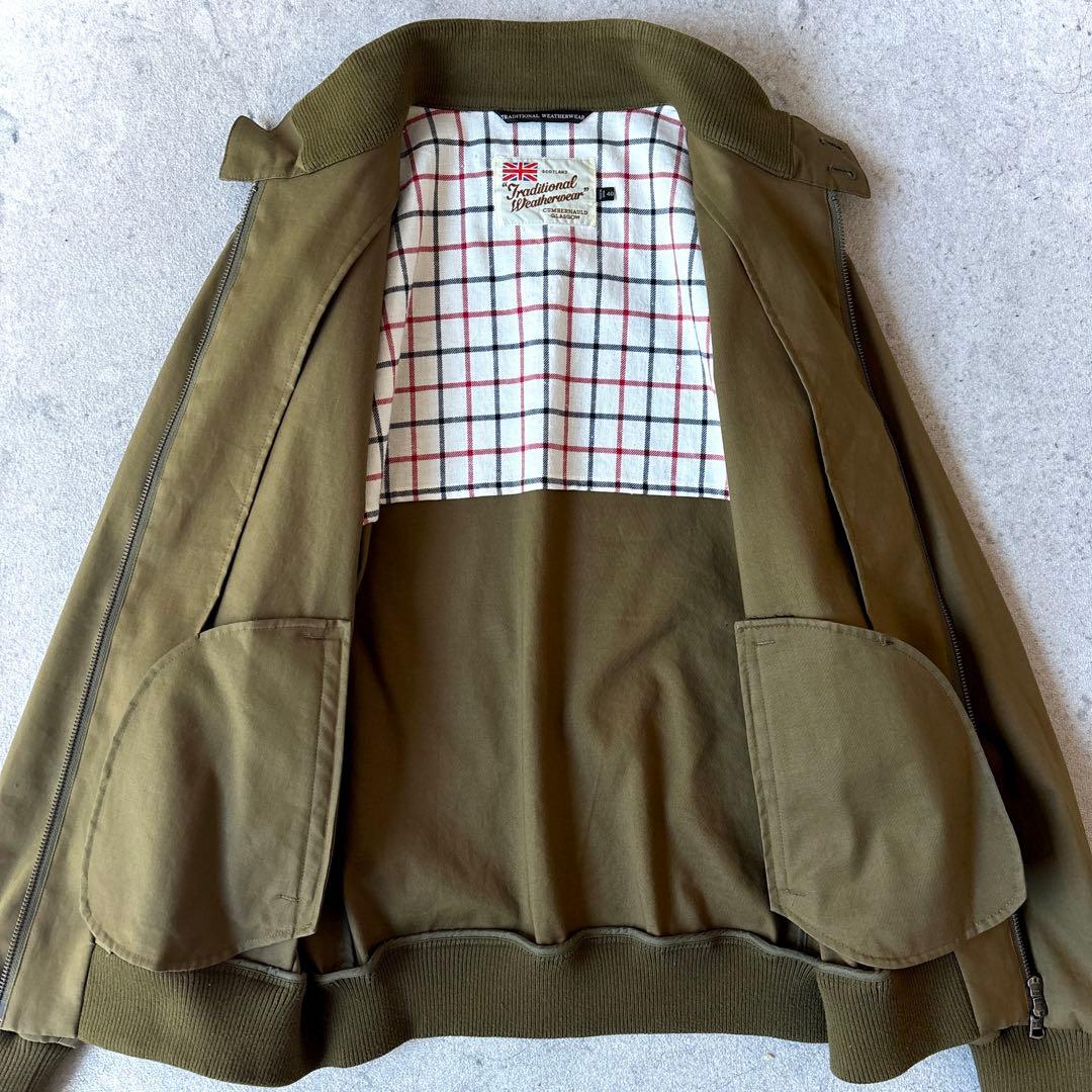 美品 トラディショナルウェザーウェア Lスウィングトップ ハリントンジャケット_