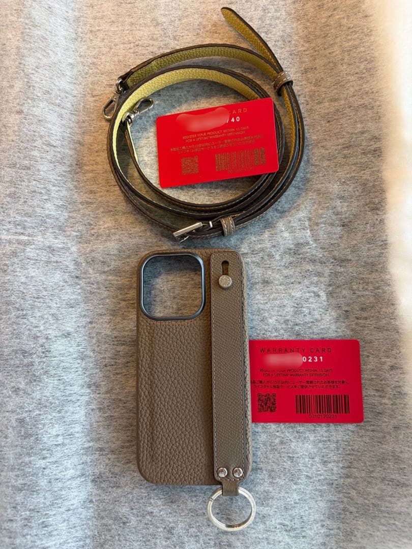 BONAVENTURA iPhone 16pro ケース＆ストラップ