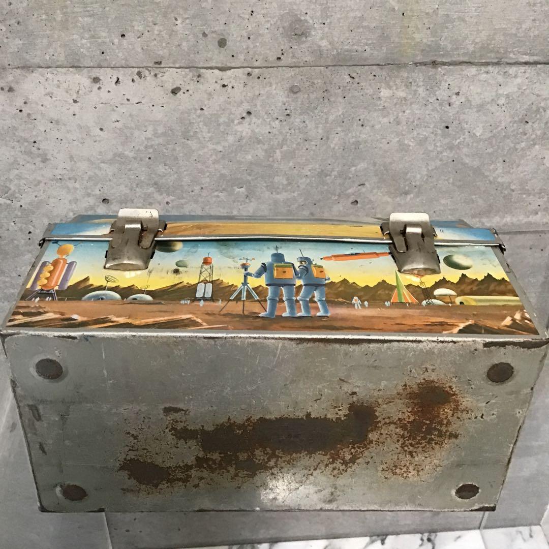 ブリキ ランチボックス 1960年製 ビンテージ