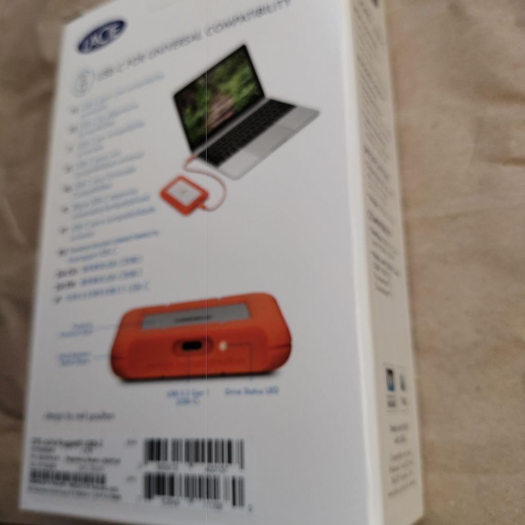 LaCie ラシー ポータブルHDD ハードディスク 2TB