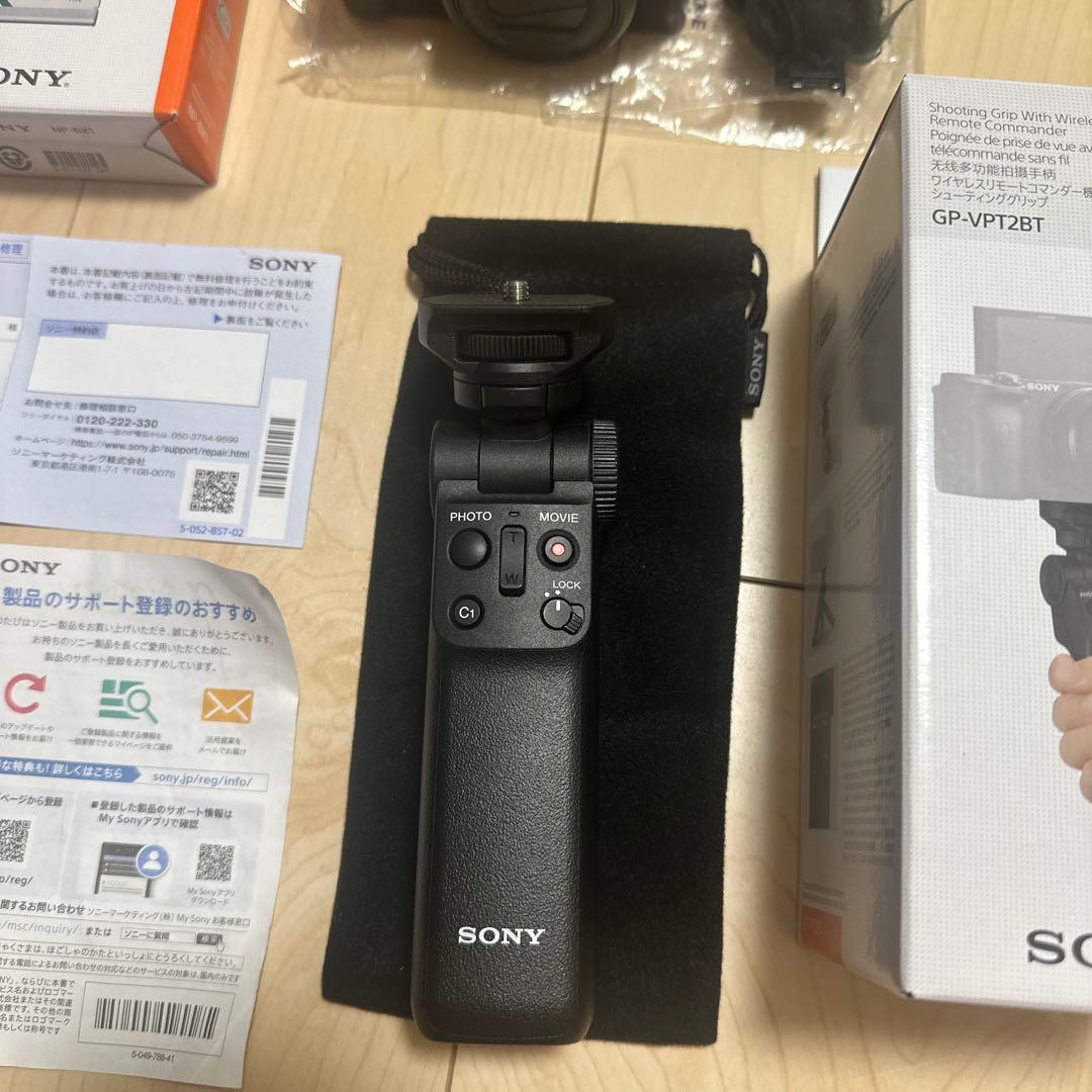 2/7(金)迄の限定販売!【SONY】ZV-1 Ⅱ グリップセット