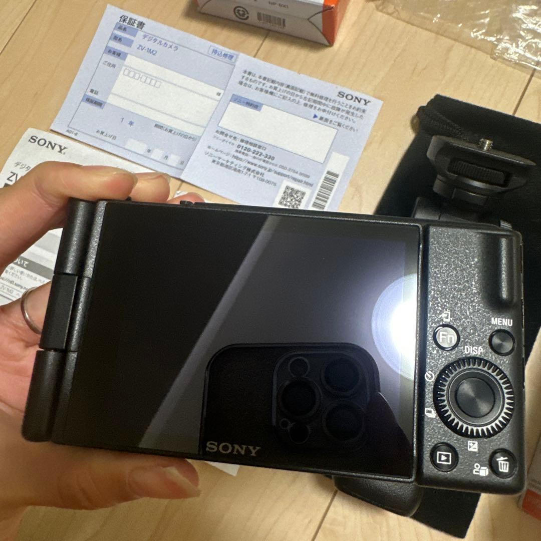 2/7(金)迄の限定販売!【SONY】ZV-1 Ⅱ グリップセット