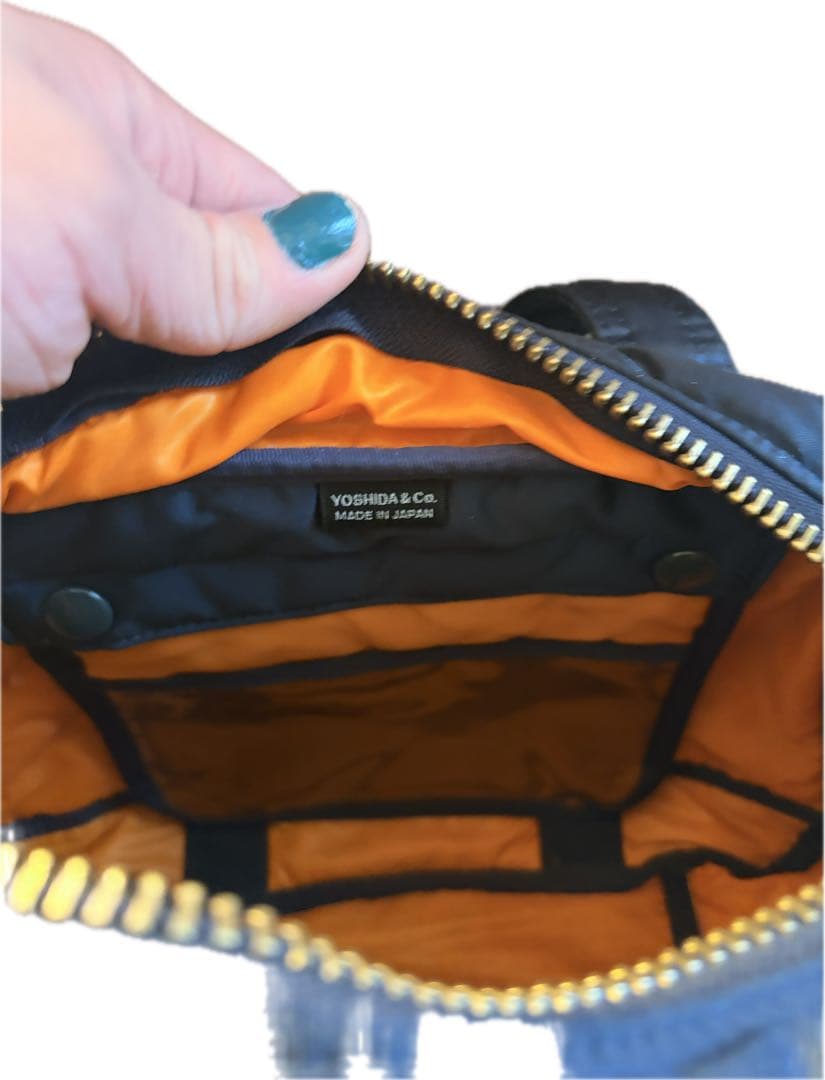 激美品　ポーター　タンカー　アイアンブルー　ボストン　トート　バッグ　ネイビー