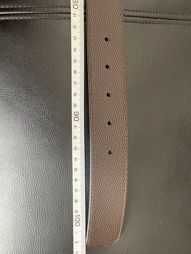 Salvatore Ferragamo ブラック✖️ブラウン型押リバーシブル未使用