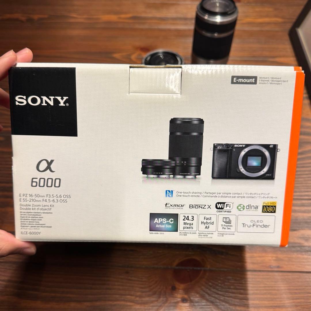 SONY α6000 ミラーレスカメラ ダブルズームレンズキット
