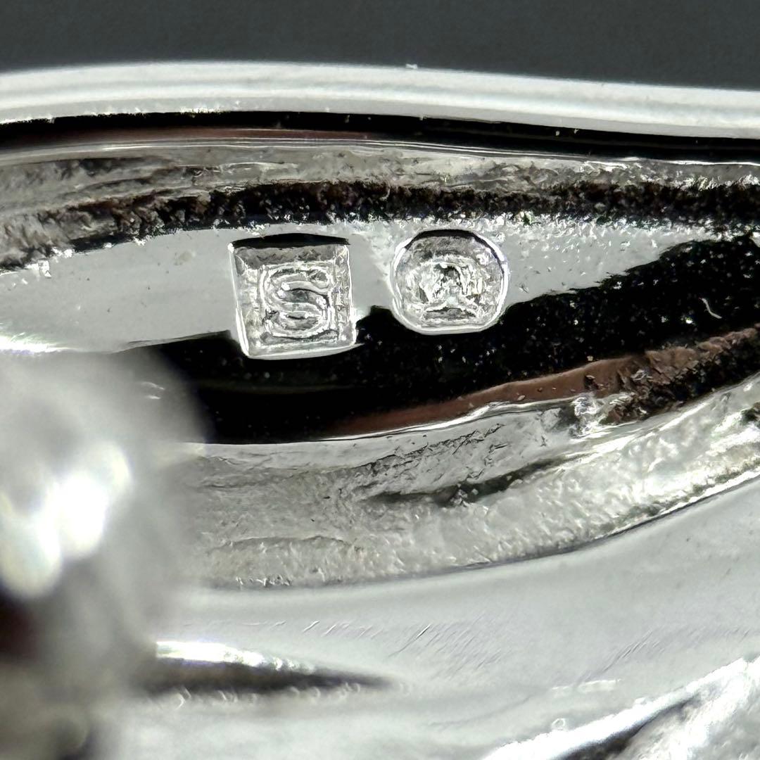 【極美品】ミキモト　アコヤ　本真珠　パール　ブローチ　シルバー　コサージュ